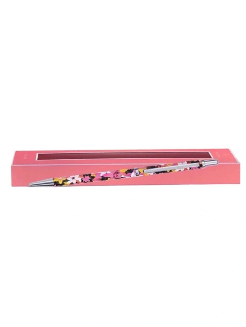 Vera Bradley Metal Click Pen (Rosa Floral) (NWT)